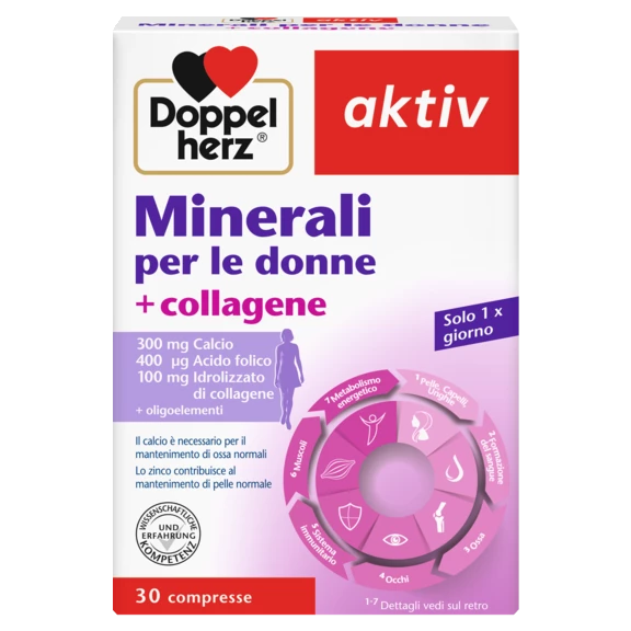 Doppelherz aktiv Minerali per le donne Vista frontale