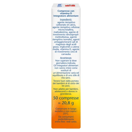 Doppelherz aktiv Vitamina D3 2000 UI Vista laterale destra