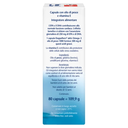 Doppelherz aktiv Omega-3 1000 Vista laterale destra