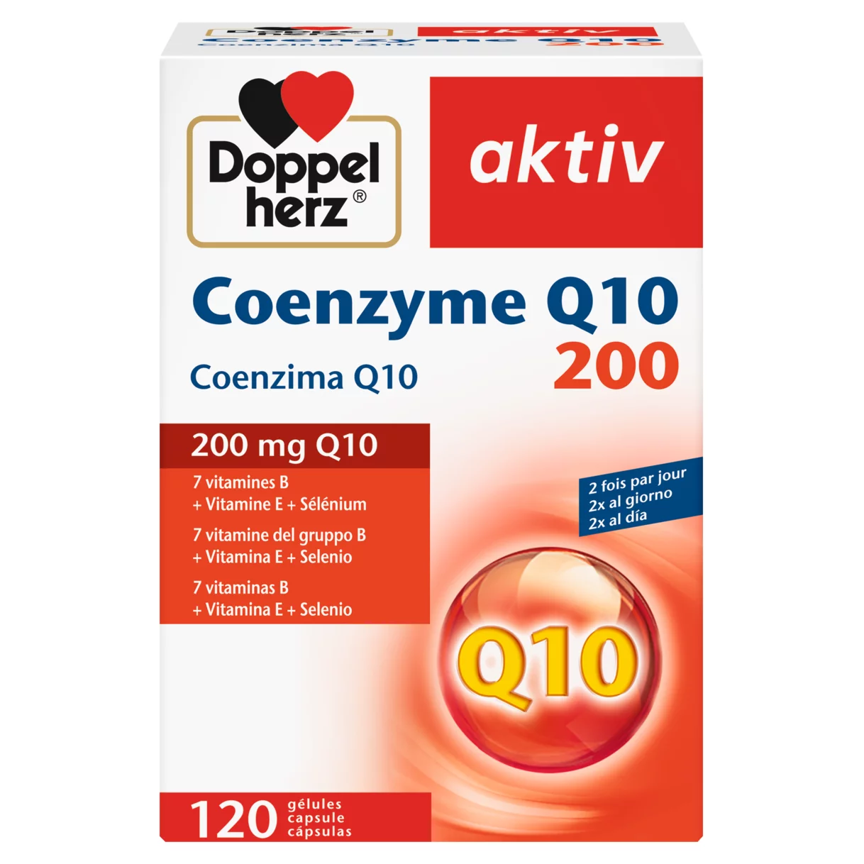 Doppelherz aktiv Coenzyme Q10 200 Vista frontale