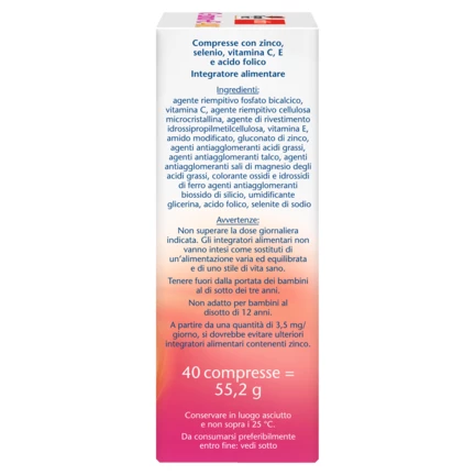 Doppelherz aktiv C + zinco + E 400 Vista laterale destra
