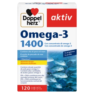 Doppelherz aktiv Omega-3 1400 Vista frontale