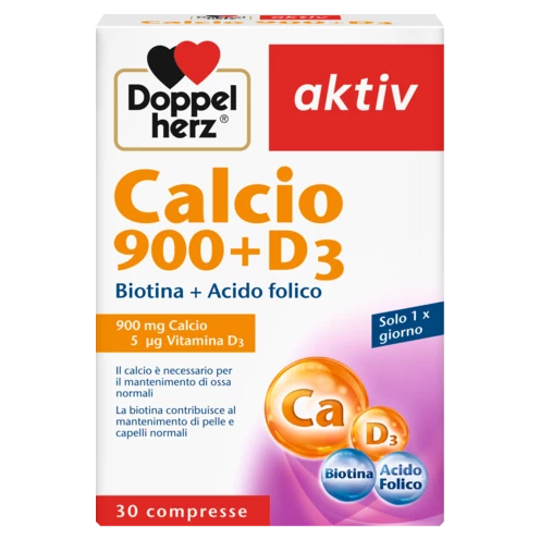 Doppelherz aktiv Calcio 900+D3 Vista frontale