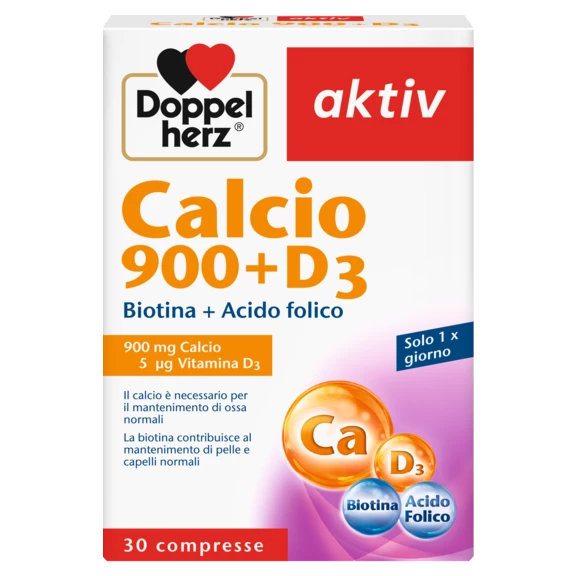 Doppelherz aktiv Calcio 900+D3 Vista frontale