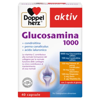 Doppelherz aktiv Glucosamina 1000 Vista frontale