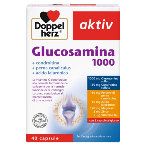 Doppelherz aktiv Glucosamina 1000 Vista frontale