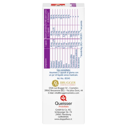 Doppelherz aktiv Glucosamina 1000 Vista laterale sinistra