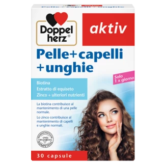Doppelherz aktiv Pelle+capelli+unghie Vista frontale