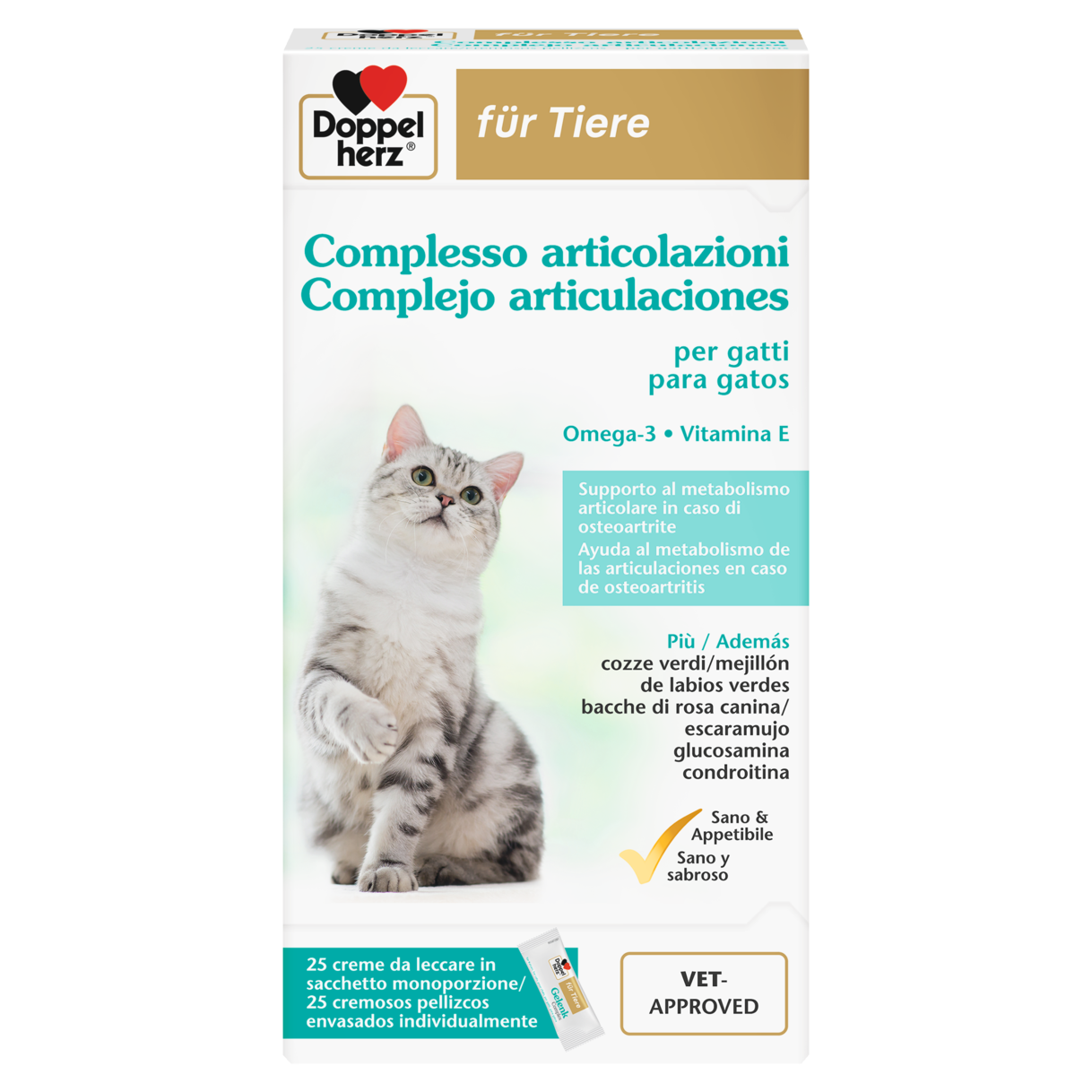Complesso articolazioni per gatti