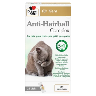 Integratore per cani e gatti Complesso Anti Hairball per gatti Vista frontale