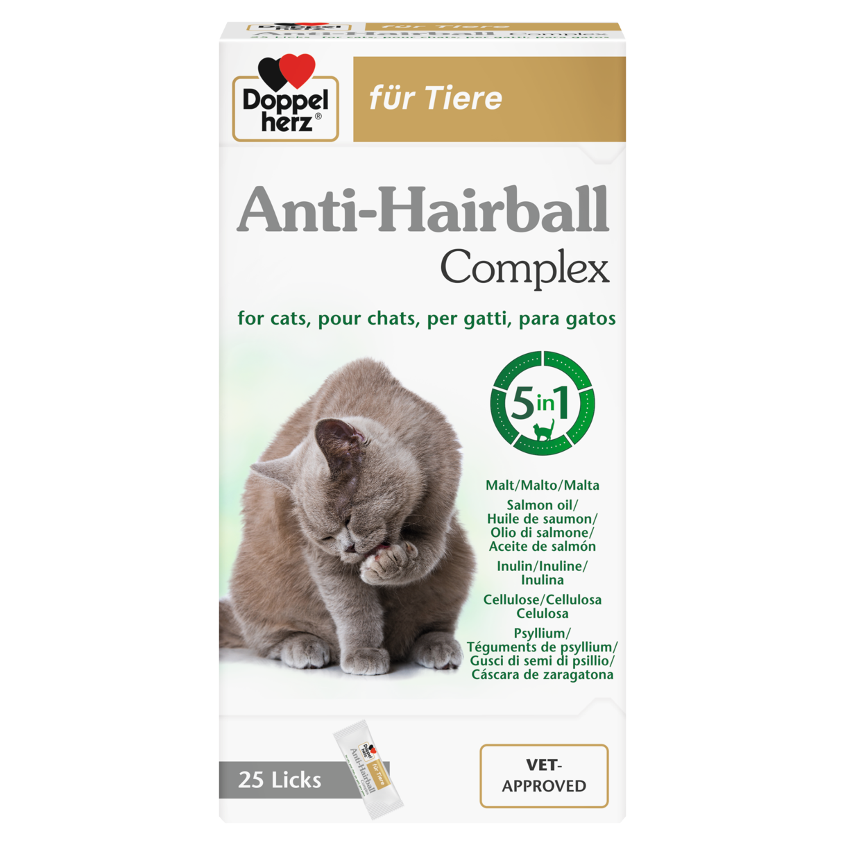Complesso Anti Hairball per gatti